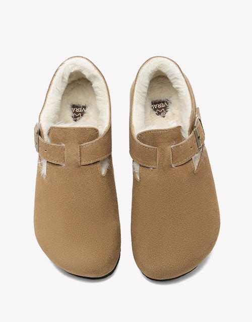 Marla Slippers In Chestnut