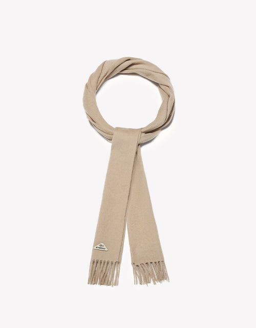 Eva Plain Scarf in Camel