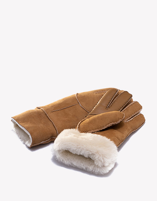 Stacey Ladies Gloves In Chestnut