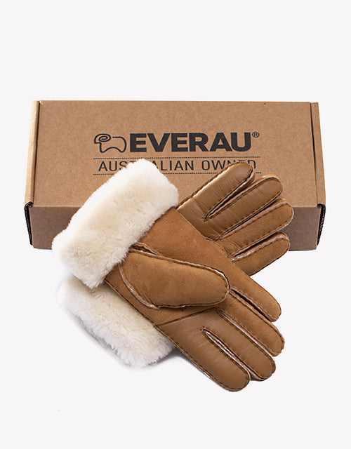 Stacey Ladies Gloves In Chestnut