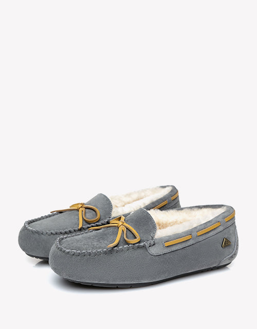 Miracle Moccasin in Grey