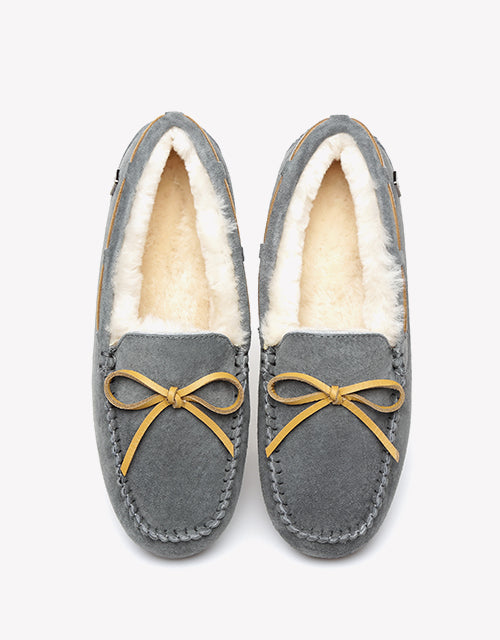 Miracle Moccasin in Grey