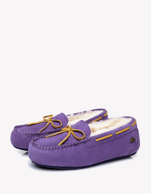 Miracle Moccasin in Purple