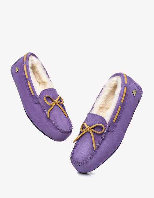 Miracle Moccasin in Purple