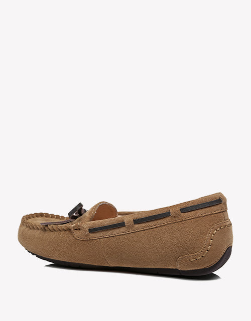 Summer Moccasin in chestnut