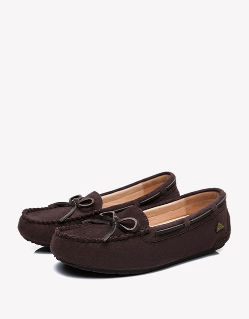 Summer Moccasin in Chocolate