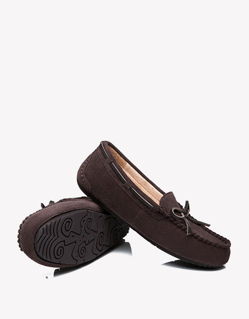 Summer Moccasin in Chocolate