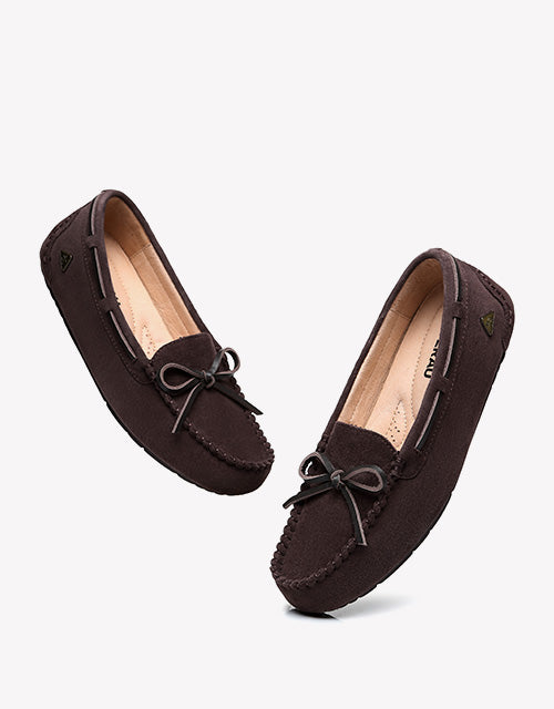 Summer Moccasin in Chocolate