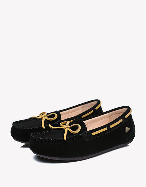 Summer Moccasin in Black