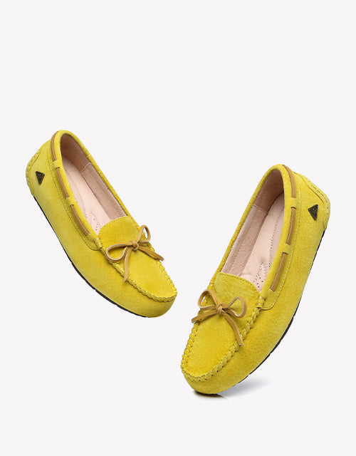 Summer Moccasin in Yellow