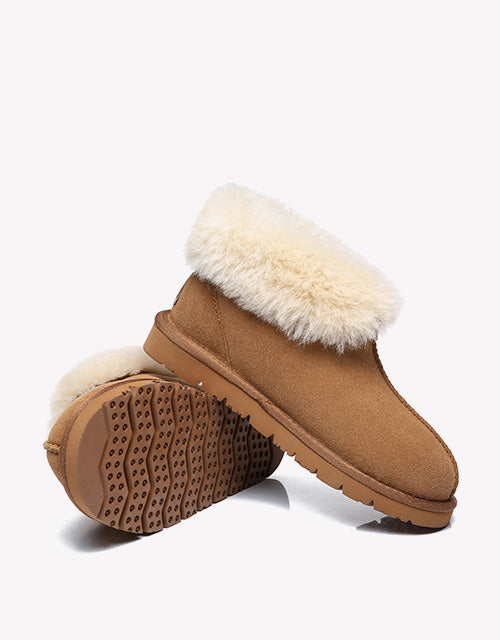 Mallow Slipper in Chestnut