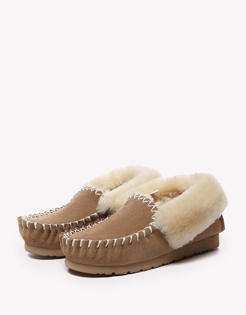 Popo Moccasin in Chestnut