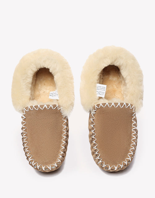 Popo Moccasin in Chestnut