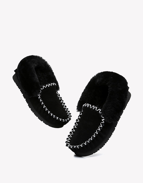 Popo Moccasin in Black