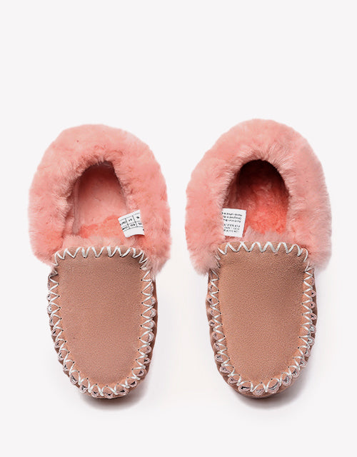 Popo Moccasin in Pink