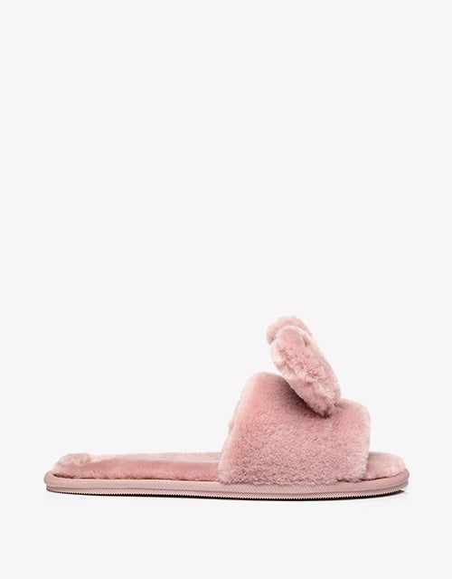 Bunny Slipper in Pink