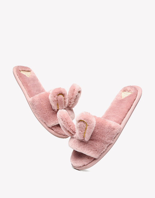 Bunny Slipper in Pink