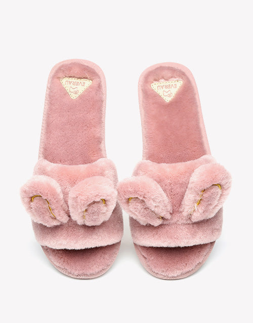 Bunny Slipper in Pink