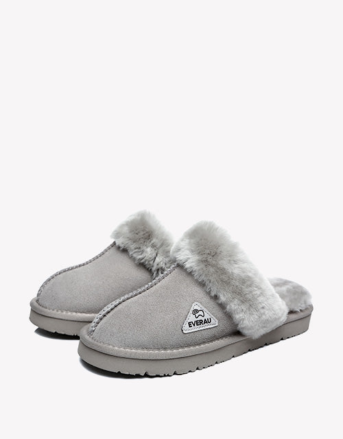 Muffin Slipper Special Color in Goat Grey