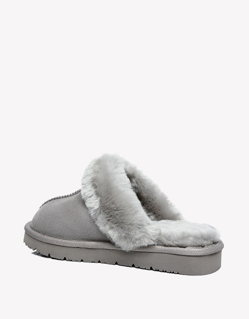 Muffin Slipper Special Color in Goat Grey
