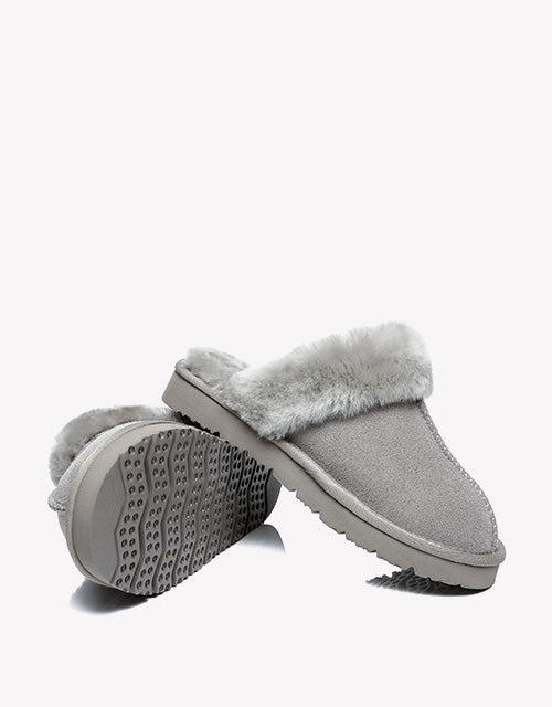 Muffin Slipper Special Color in Goat Grey