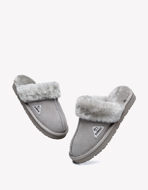 Muffin Slipper Special Color in Goat Grey