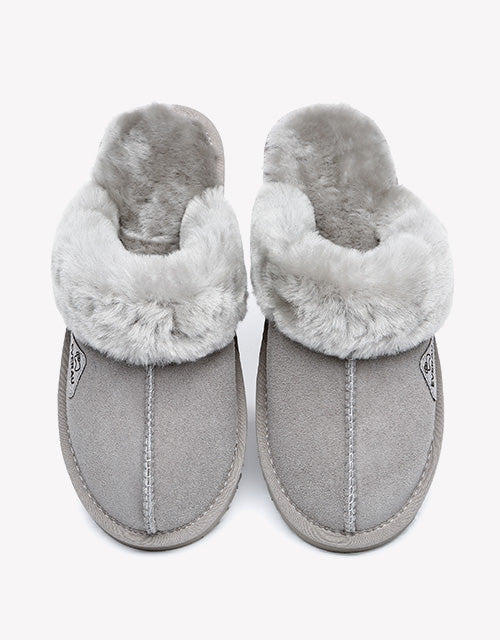 Muffin Slipper Special Color in Goat Grey