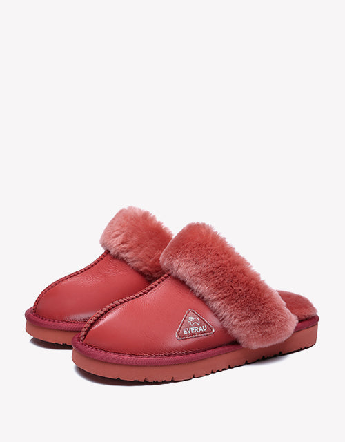 Ltd. Edition Muffin Slipper in hawthorn nappa