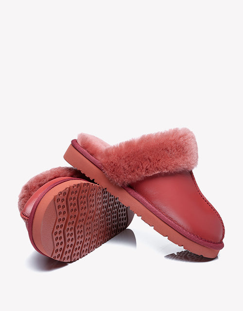 Ltd. Edition Muffin Slipper in hawthorn nappa