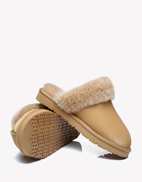 Ltd. Edition Muffin Slipper in antler ginger nappa