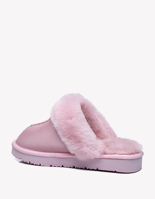 Ltd. Edition Muffin Slipper in water lotus pink nappa