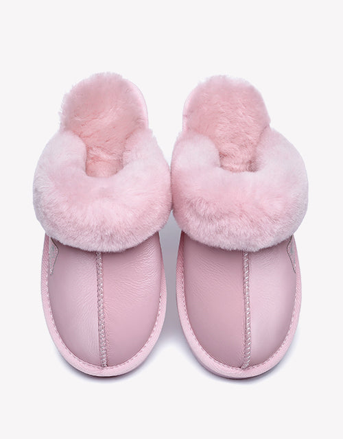 Ltd. Edition Muffin Slipper in water lotus pink nappa