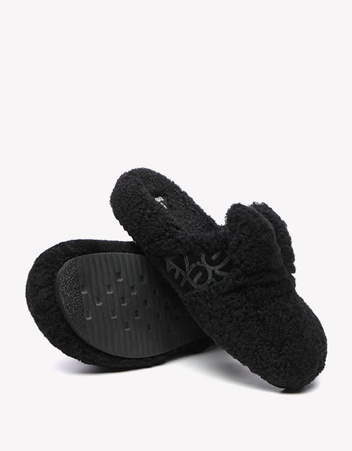 Fluffy Bunny in black
