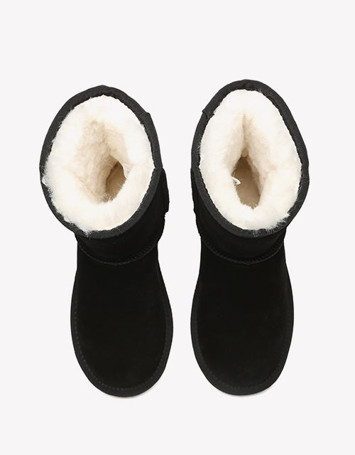 Short Classic Suede in Black