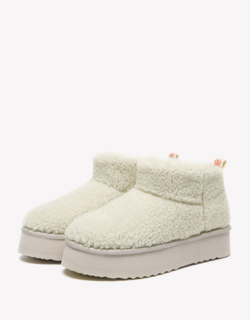 Ultra Platform Teddycozy in Sand