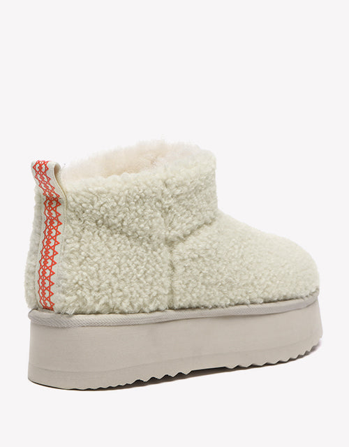 Ultra Platform Teddycozy in Sand