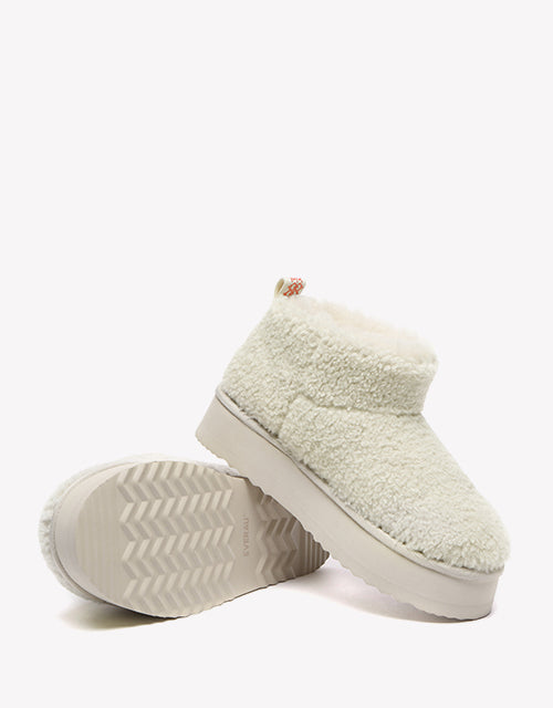 Ultra Platform Teddycozy in Sand