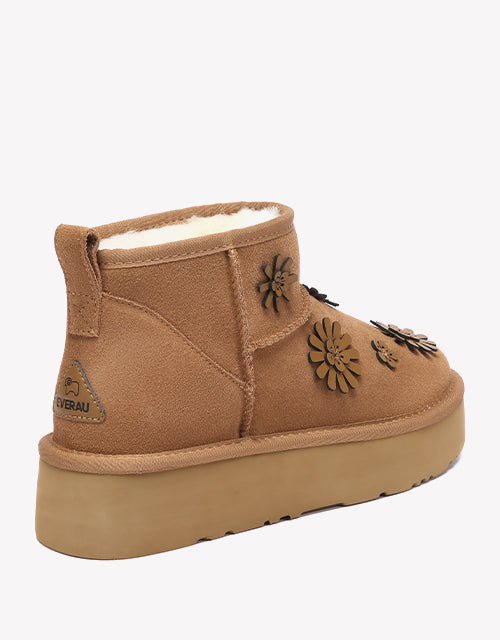 Brenna Platform in Chestnut