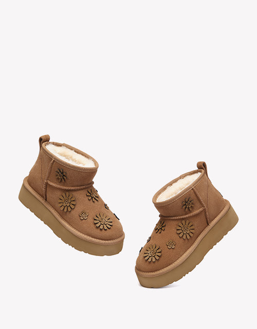 Brenna Platform in Chestnut