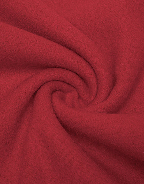 Eva Plain Scarf in Red