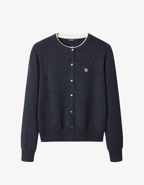 Velly Cardigan in Carbon Gray