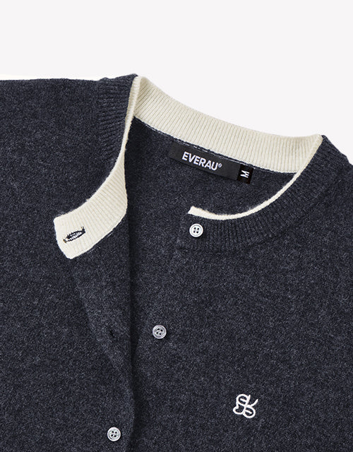 Velly Cardigan in Carbon Gray