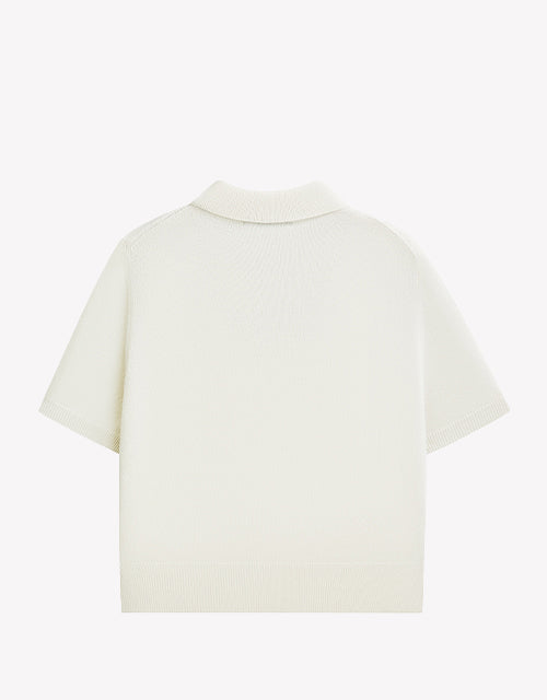 Elin Knit Polo