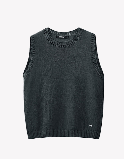 Ardelle Vest in Charcoal Grey