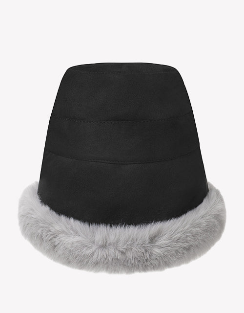 Fluffy Warm Bucket Hat