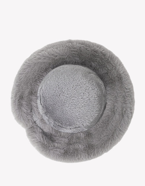 Fluffy Warm Bucket Hat