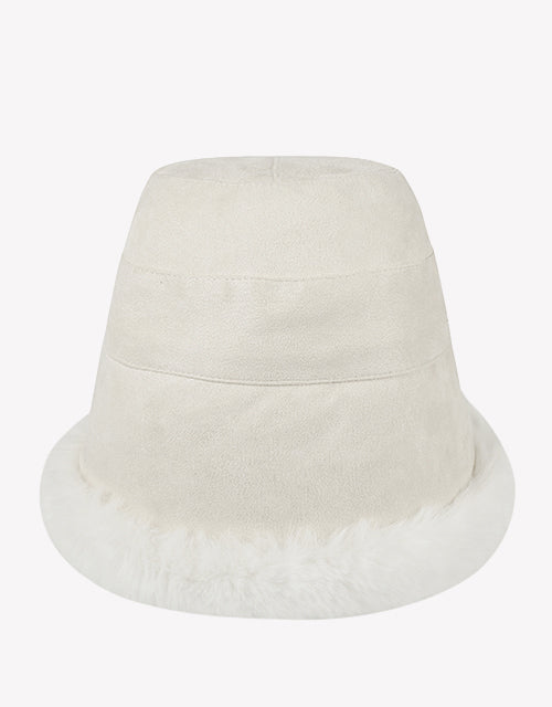 Fluffy Warm Bucket Hat