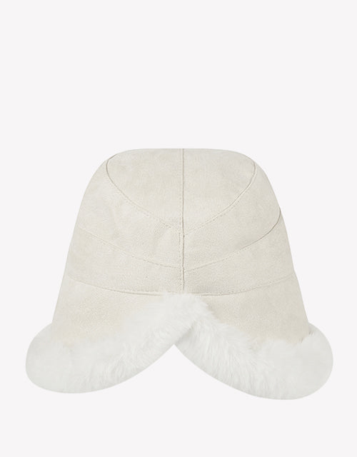 Fluffy Warm Bucket Hat