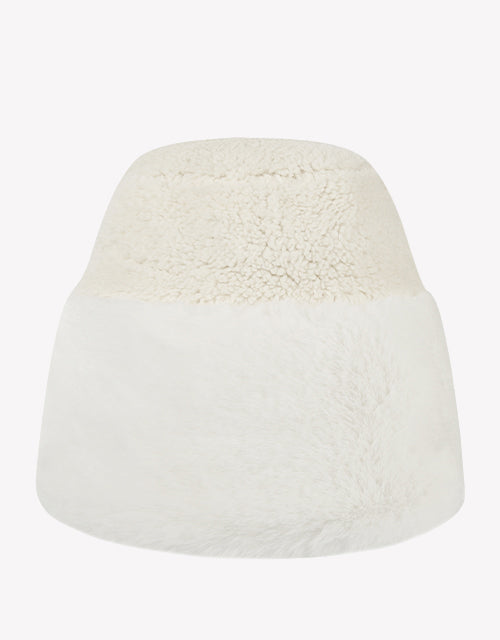 Fluffy Warm Bucket Hat