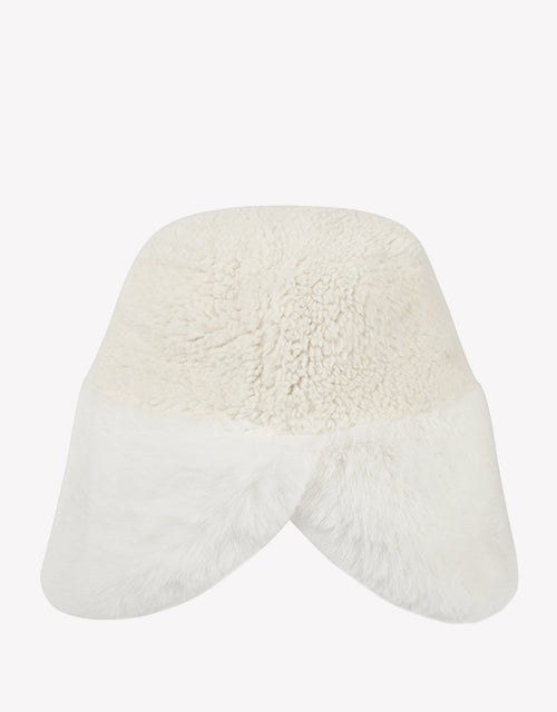 Fluffy Warm Bucket Hat